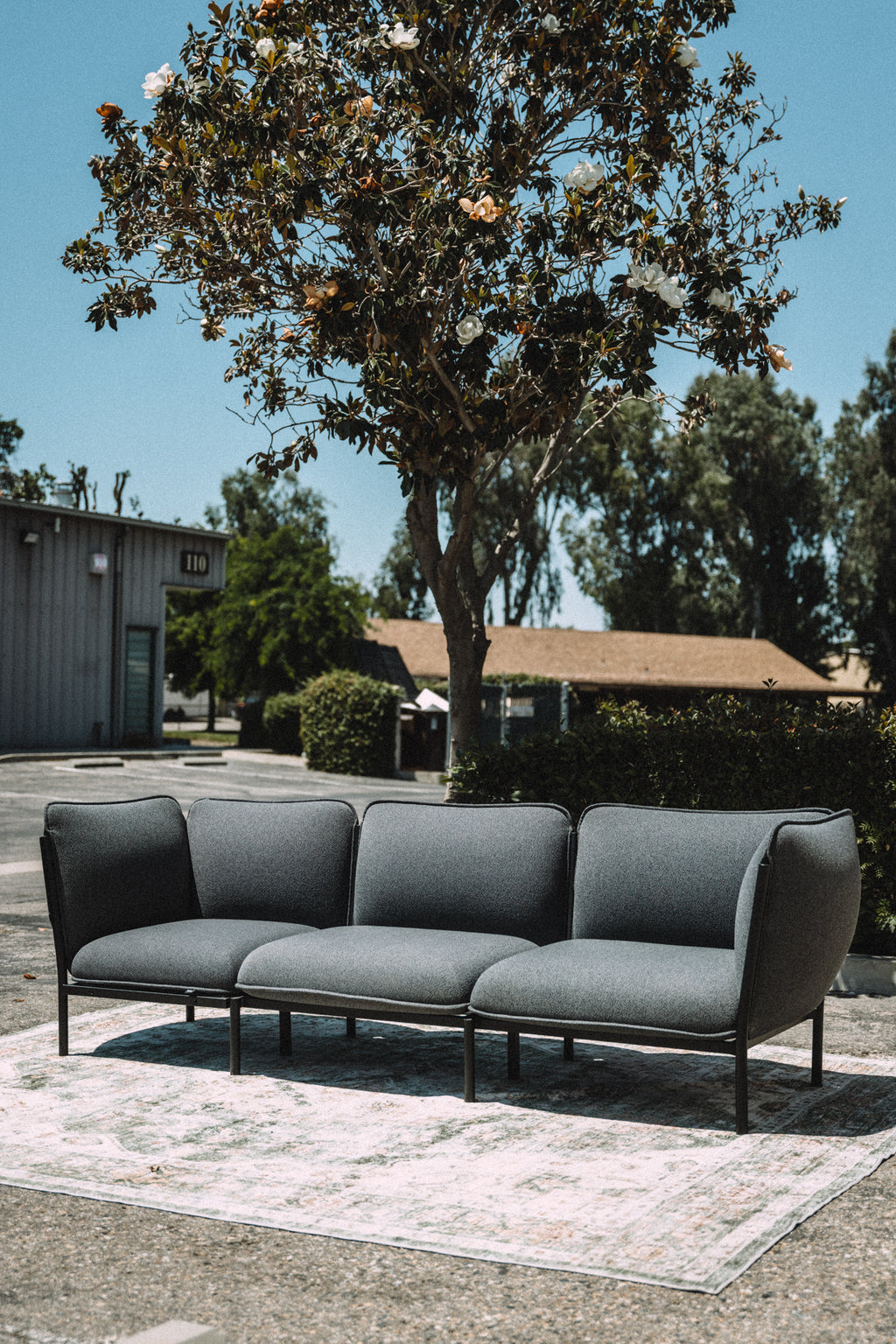 HEM Kumo 3 Seater Sofa Sectional Graphite