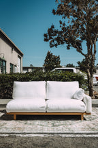 Castlery Mori Performance Fabric Single Arm 2 Seater Couch