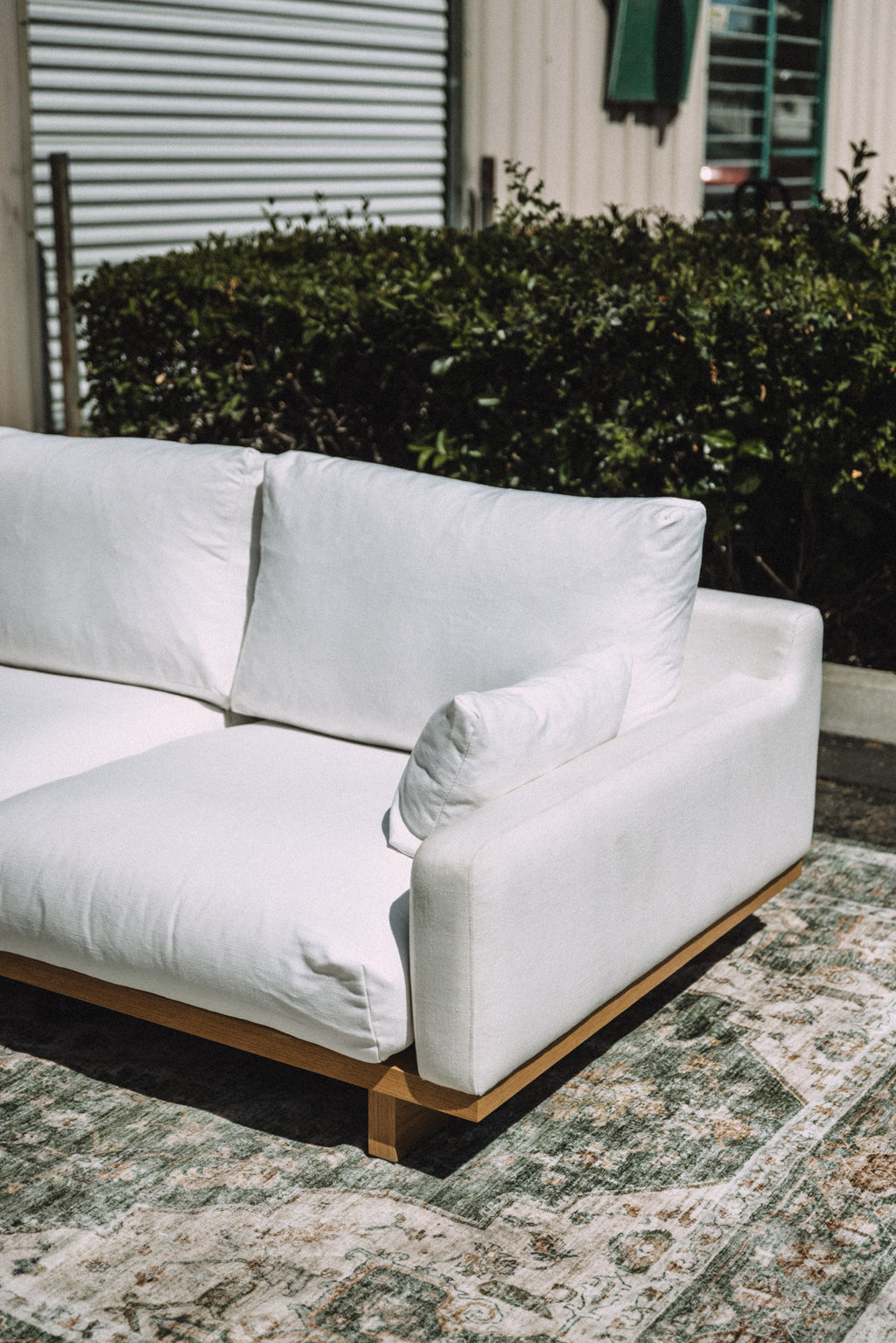 Castlery Mori Performance Fabric Single Arm 2 Seater Couch