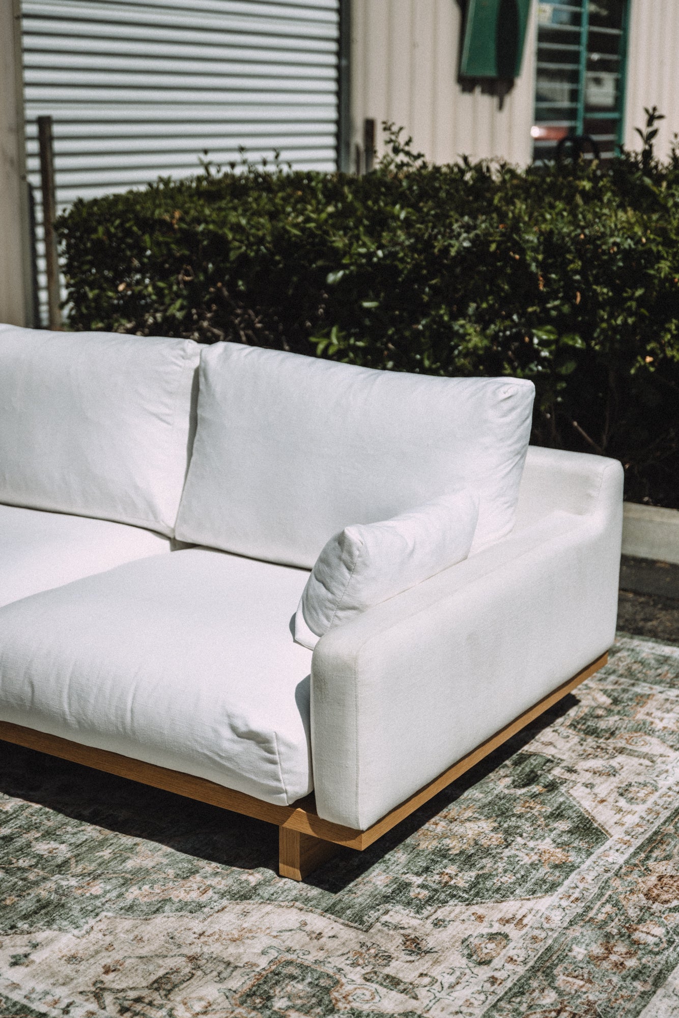 Castlery Mori Performance Fabric Single Arm 2 Seater Couch