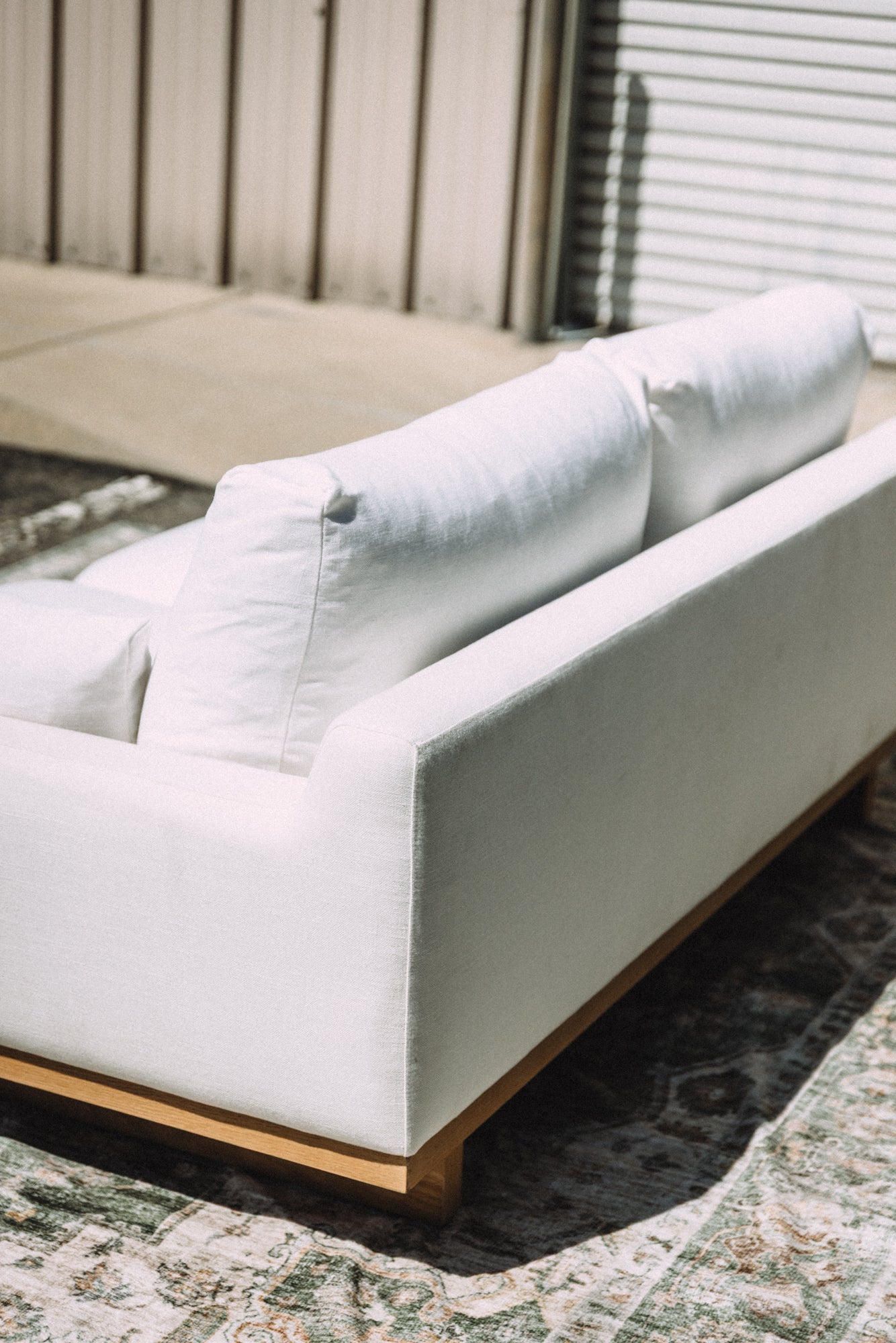 Castlery Mori Performance Fabric Single Arm 2 Seater Couch