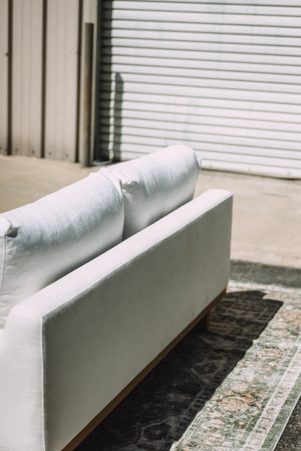 Castlery Mori Performance Fabric Single Arm 2 Seater Couch