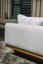 Castlery Mori Performance Fabric Single Arm 2 Seater Couch