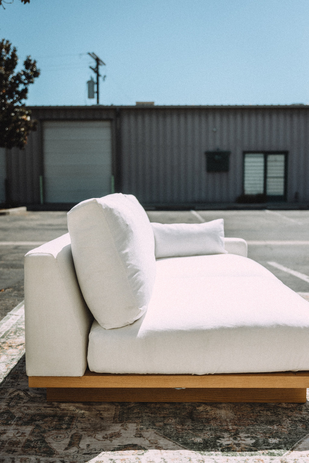 Castlery Mori Performance Fabric Single Arm 2 Seater Couch