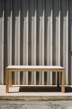 Tikamoon Eden Solid Oak Extendable Table for 6 to 10 people