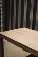 Tikamoon Eden Solid Oak Extendable Table for 6 to 10 people