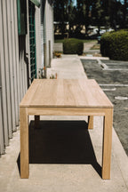 Tikamoon Eden Solid Oak Extendable Table for 6 to 10 people