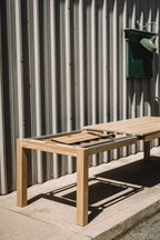 Tikamoon Eden Solid Oak Extendable Table for 6 to 10 people
