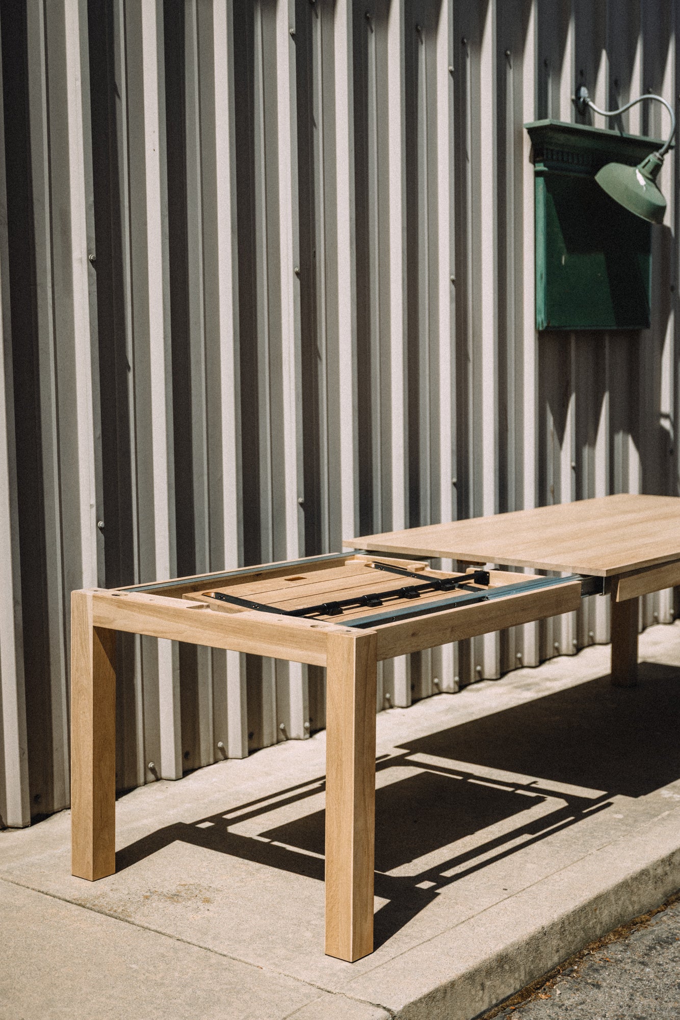 Tikamoon Eden Solid Oak Extendable Table for 6 to 10 people