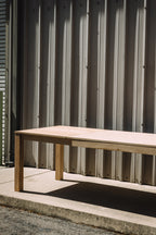 Tikamoon Eden Solid Oak Extendable Table for 6 to 10 people