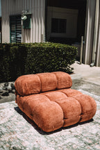 Rove Lab Marshbello Copper Tan 3PC Loveseat Sofa Set