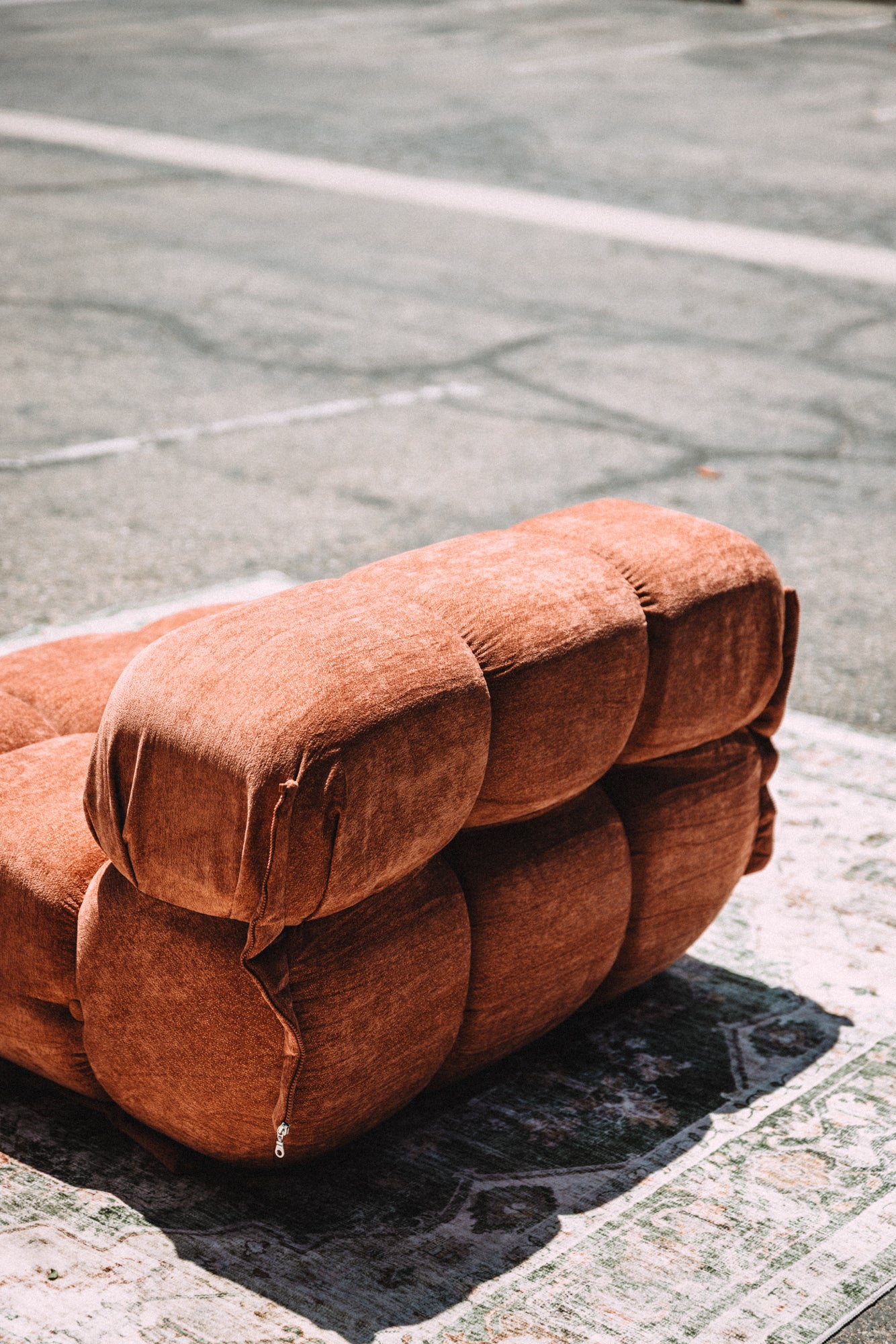 Rove Lab Marshbello Copper Tan 3PC Loveseat Sofa Set