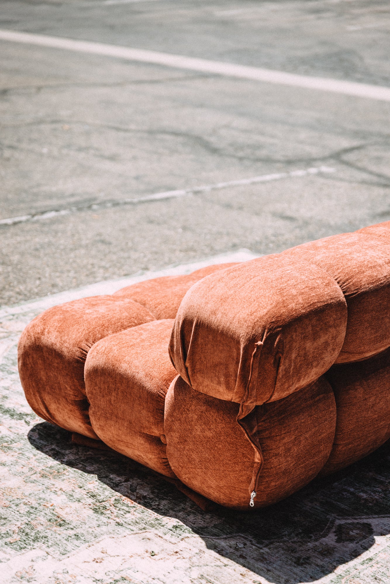Rove Lab Marshbello Copper Tan 3PC Loveseat Sofa Set
