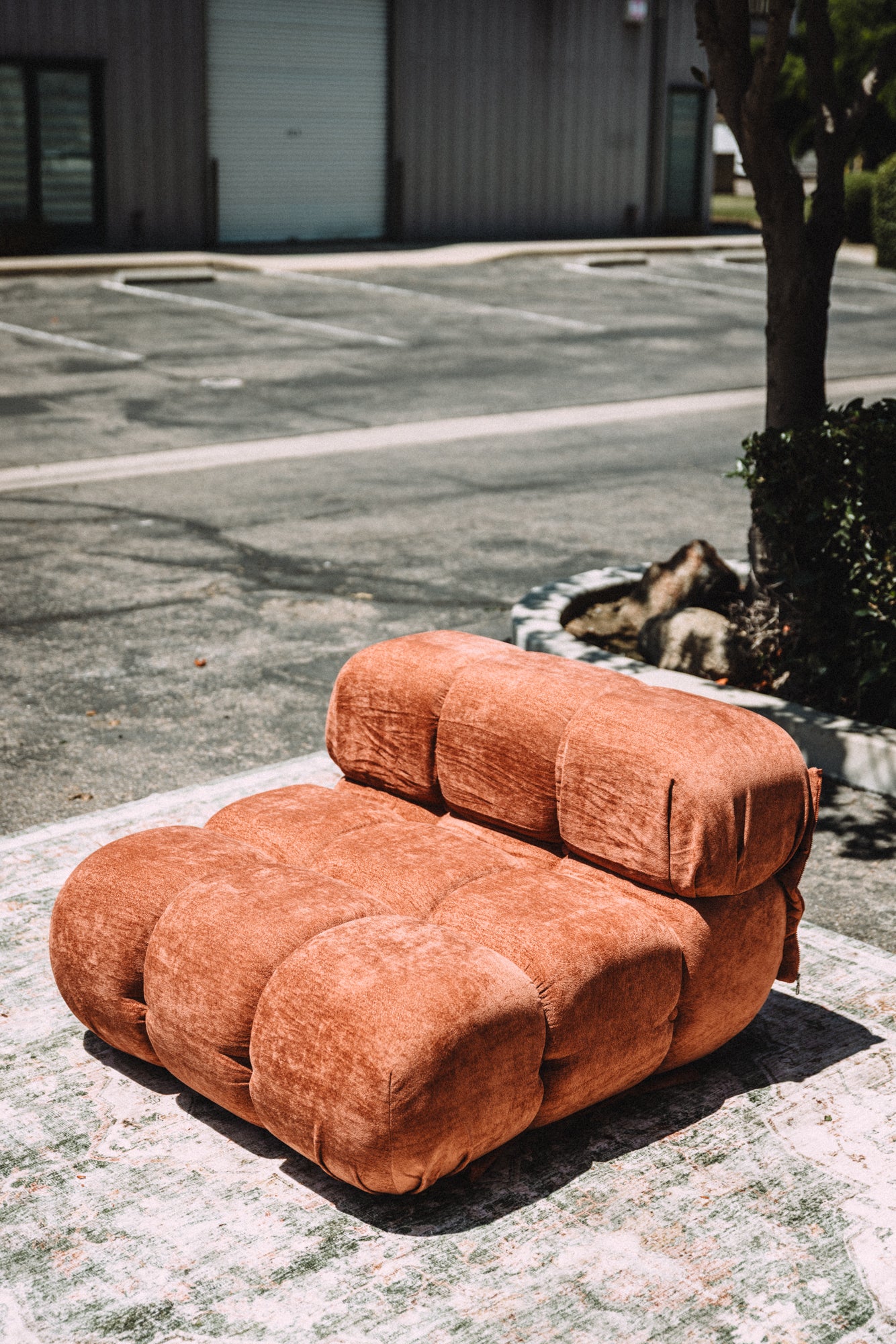 Rove Lab Marshbello Copper Tan 3PC Loveseat Sofa Set