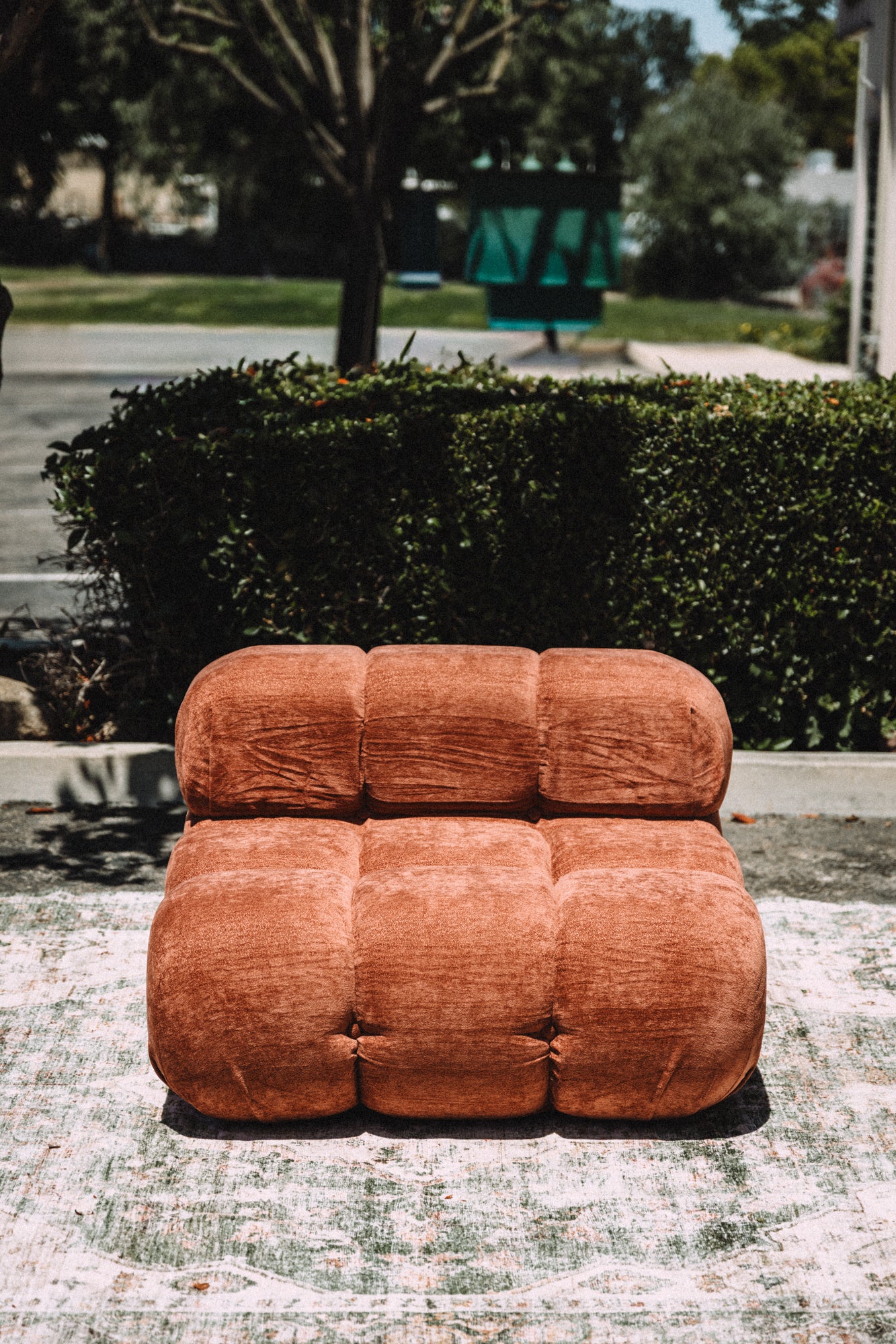 Rove Lab Marshbello Copper Tan 3PC Loveseat Sofa Set