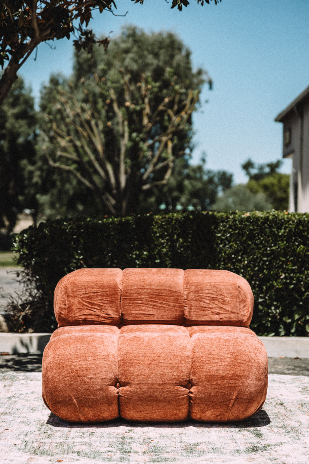Rove Lab Marshbello Copper Tan 3PC Loveseat Sofa Set