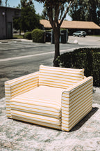 SABAI The Eclipse Sleeper Chair Yellow Clay