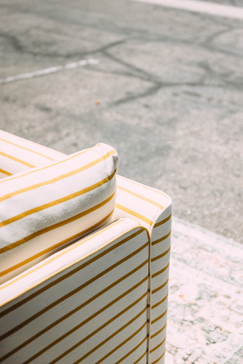 SABAI The Eclipse Sleeper Chair Yellow Clay