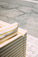 SABAI The Eclipse Sleeper Chair Yellow Clay