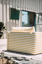 SABAI The Eclipse Sleeper Chair Yellow Clay