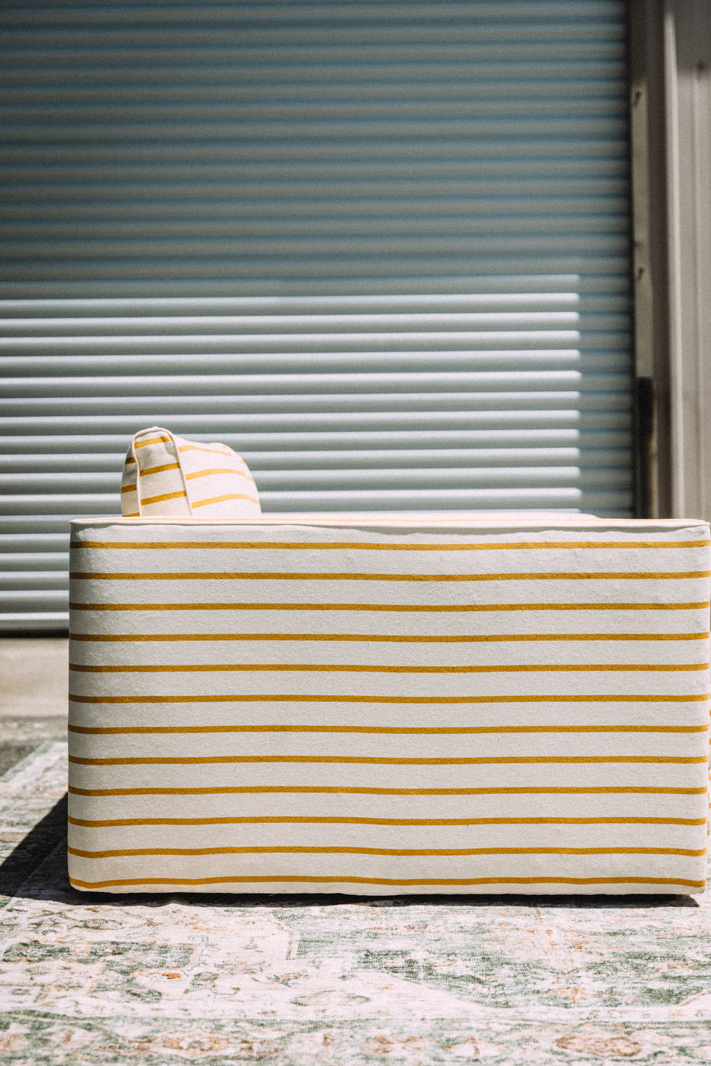 SABAI The Eclipse Sleeper Chair Yellow Clay