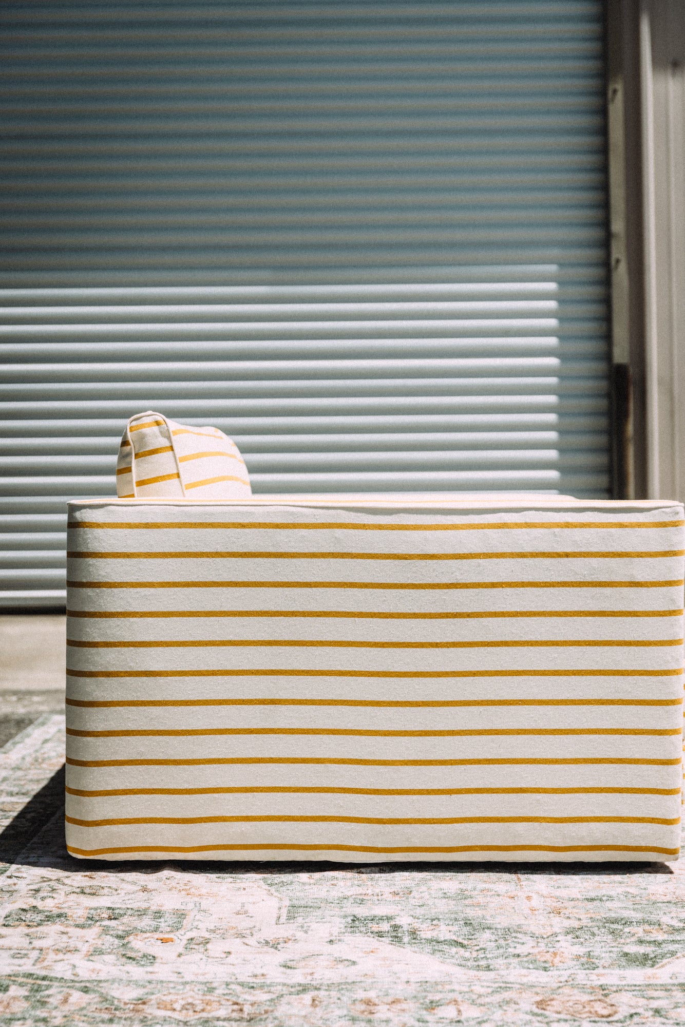 SABAI The Eclipse Sleeper Chair Yellow Clay