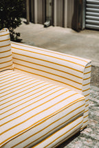 SABAI The Eclipse Sleeper Chair Yellow Clay