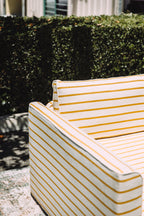 SABAI The Eclipse Sleeper Chair Yellow Clay