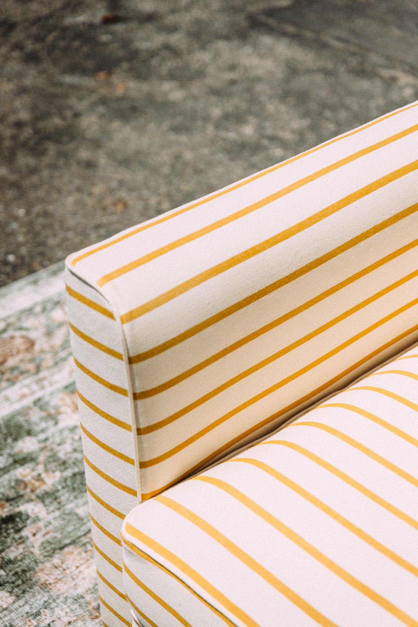 SABAI The Eclipse Sleeper Chair Yellow Clay