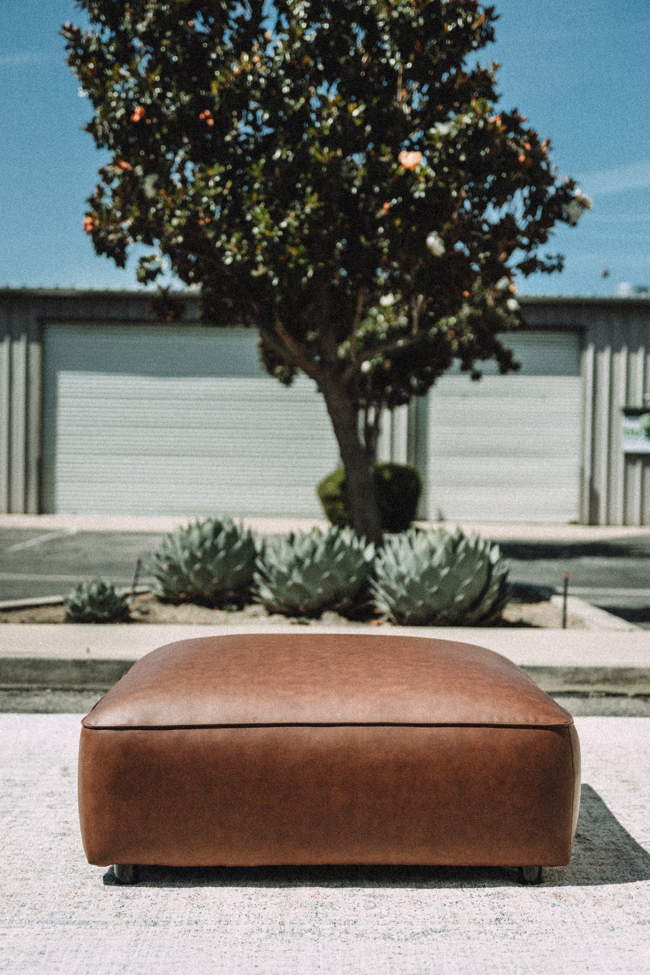 Modway Auren Vegan Leather Ottoman