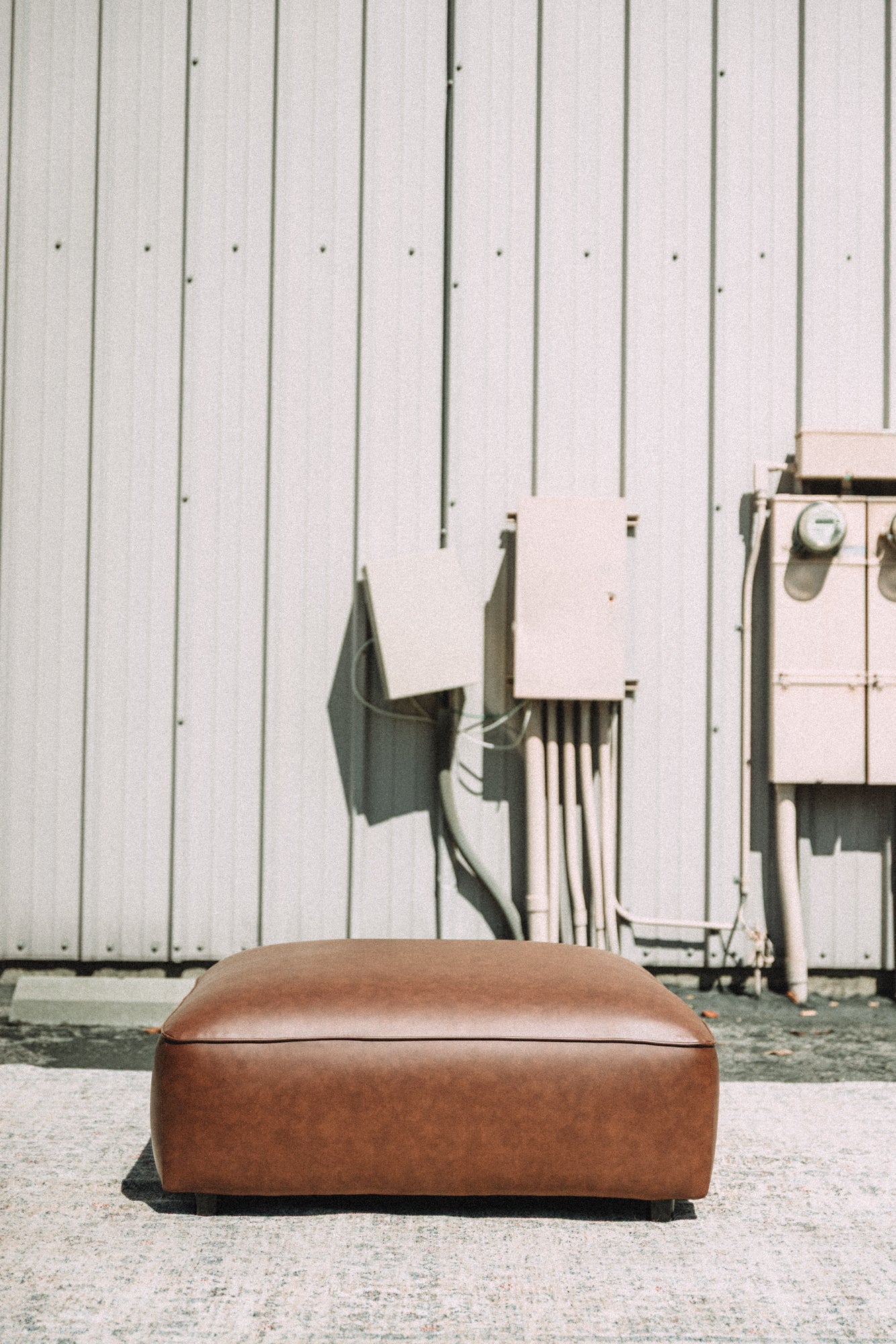 Modway Auren Vegan Leather Ottoman