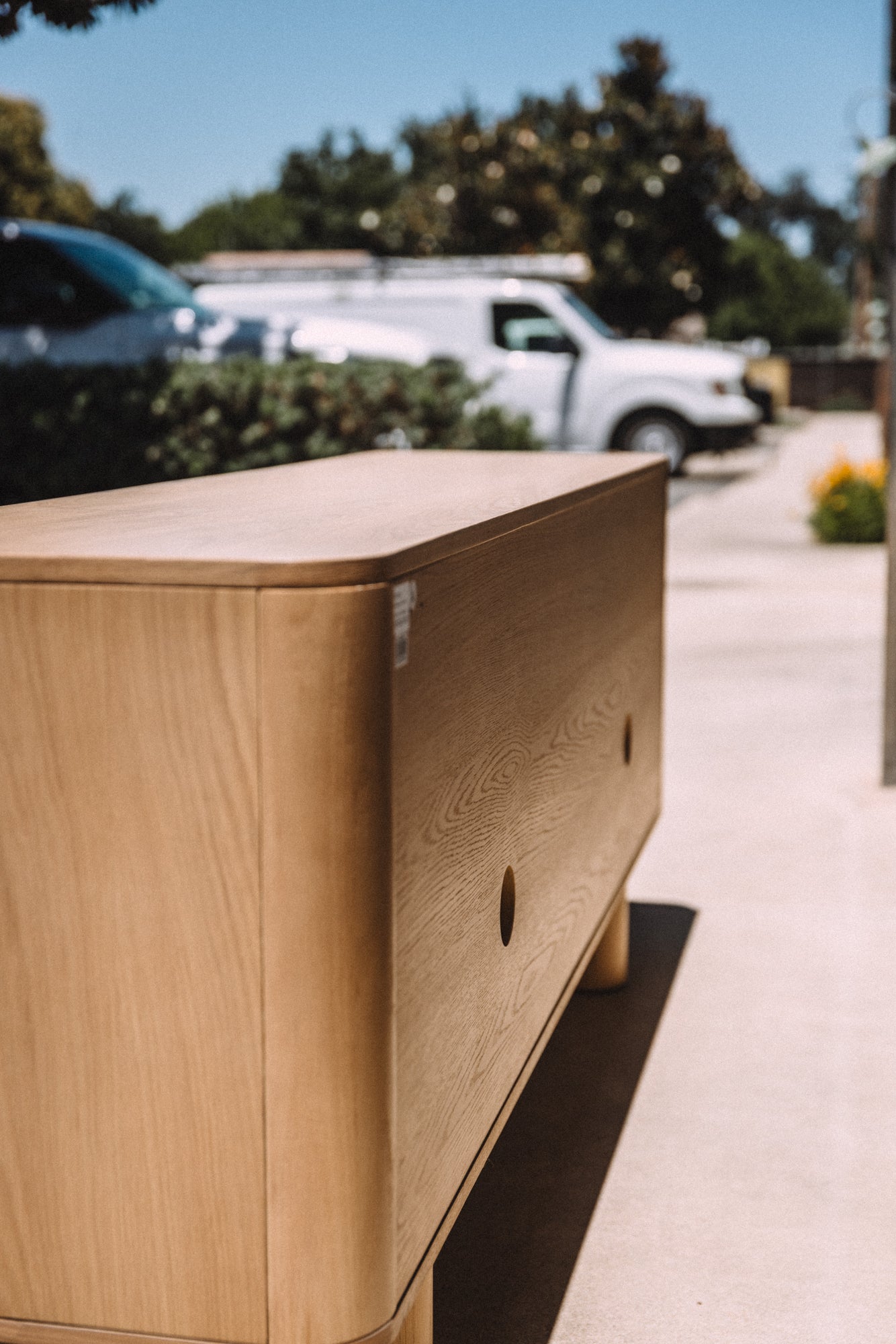 Article Adel 71" Sideboard - White Oak