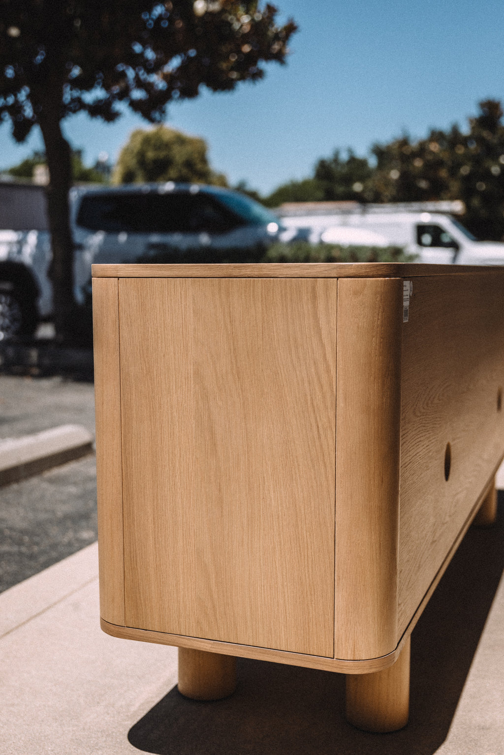 Article Adel 71" Sideboard - White Oak