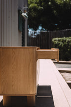 Article Adel 71" Sideboard - White Oak