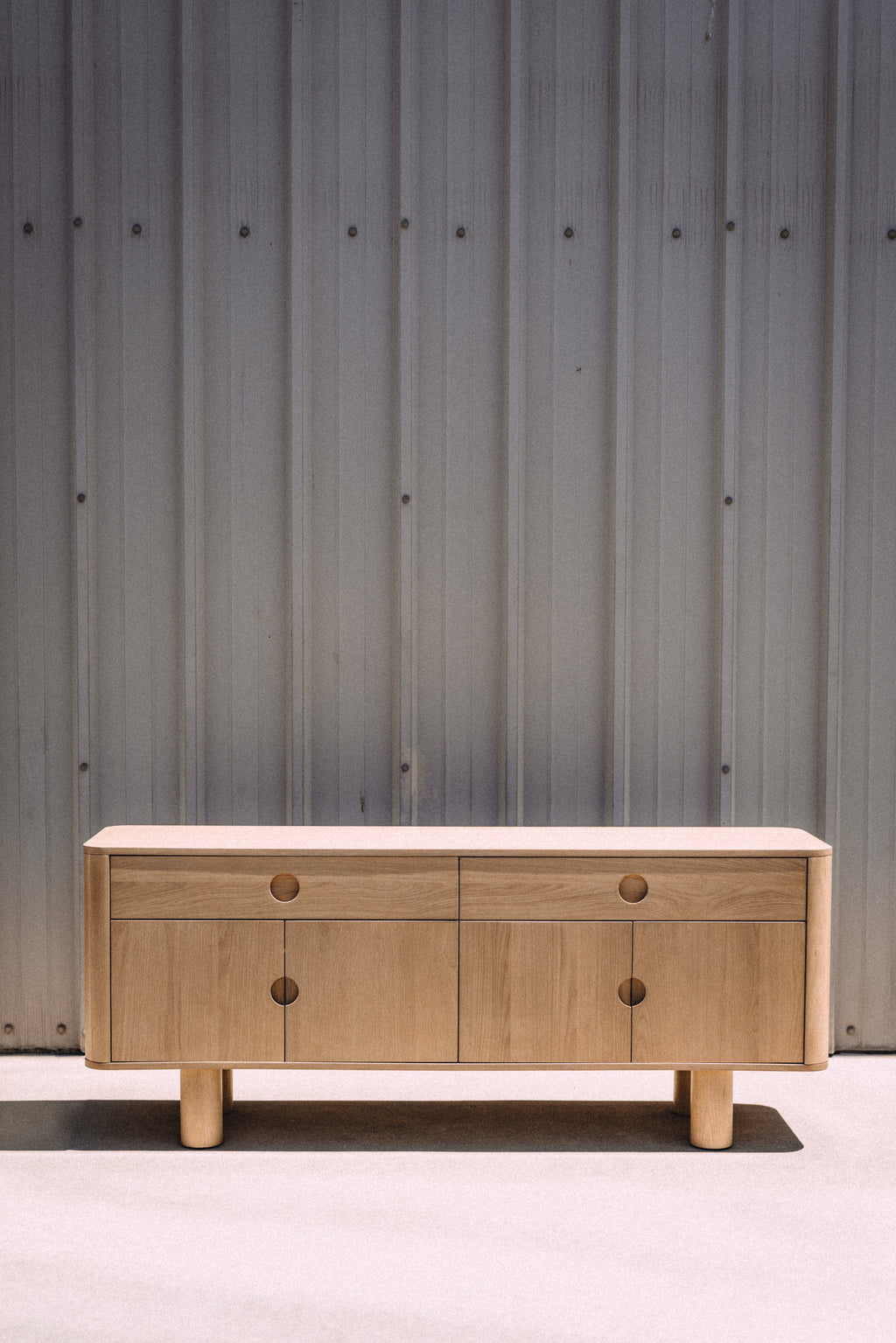 Article Adel 71" Sideboard - White Oak