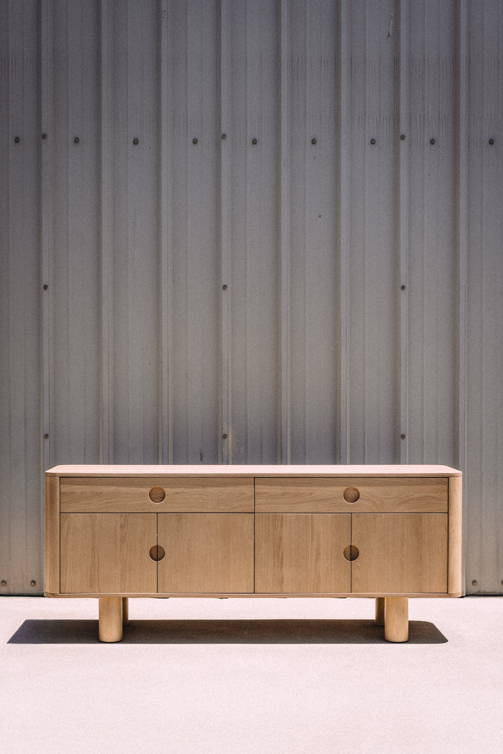 Article Adel 71" Sideboard - White Oak