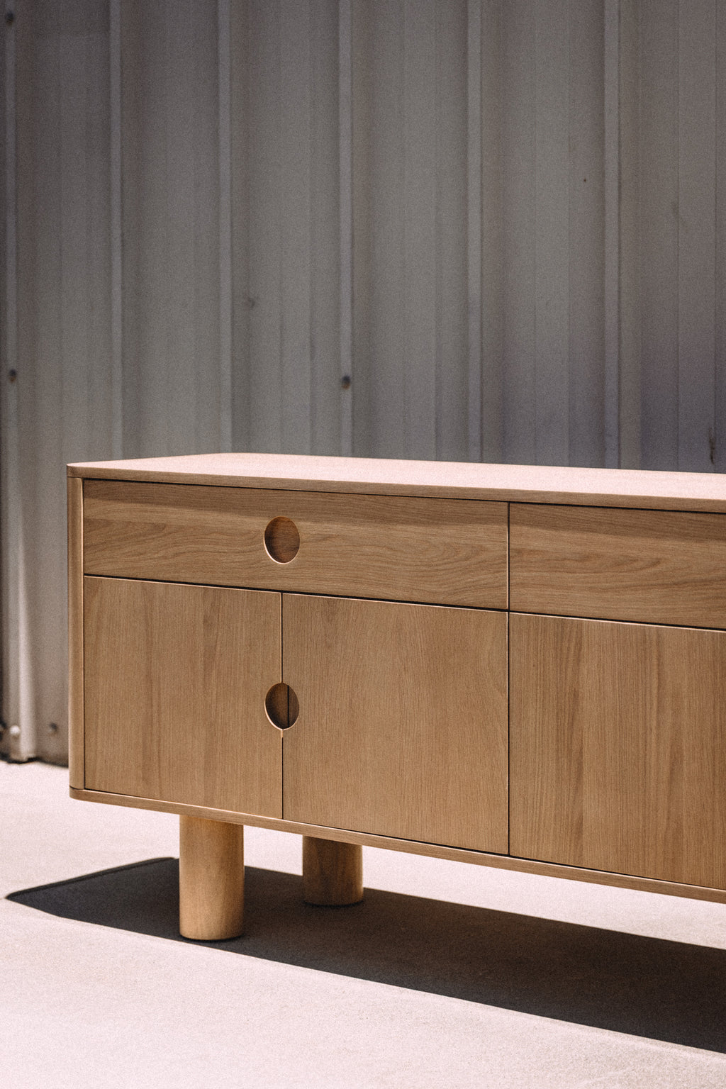 Article Adel 71" Sideboard - White Oak
