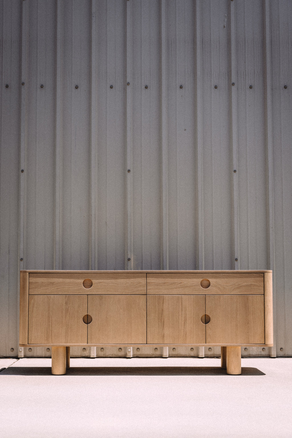 Article Adel 71" Sideboard - White Oak