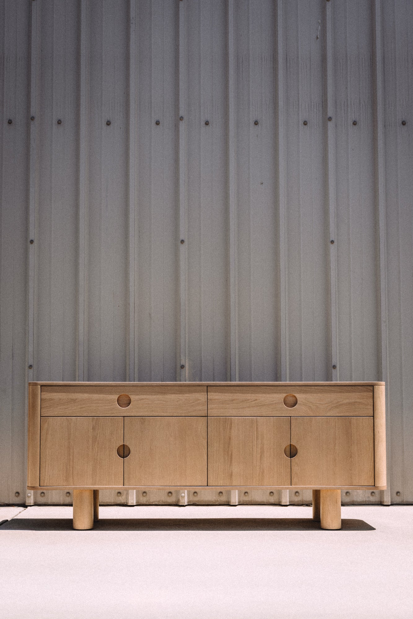 Article Adel 71" Sideboard - White Oak