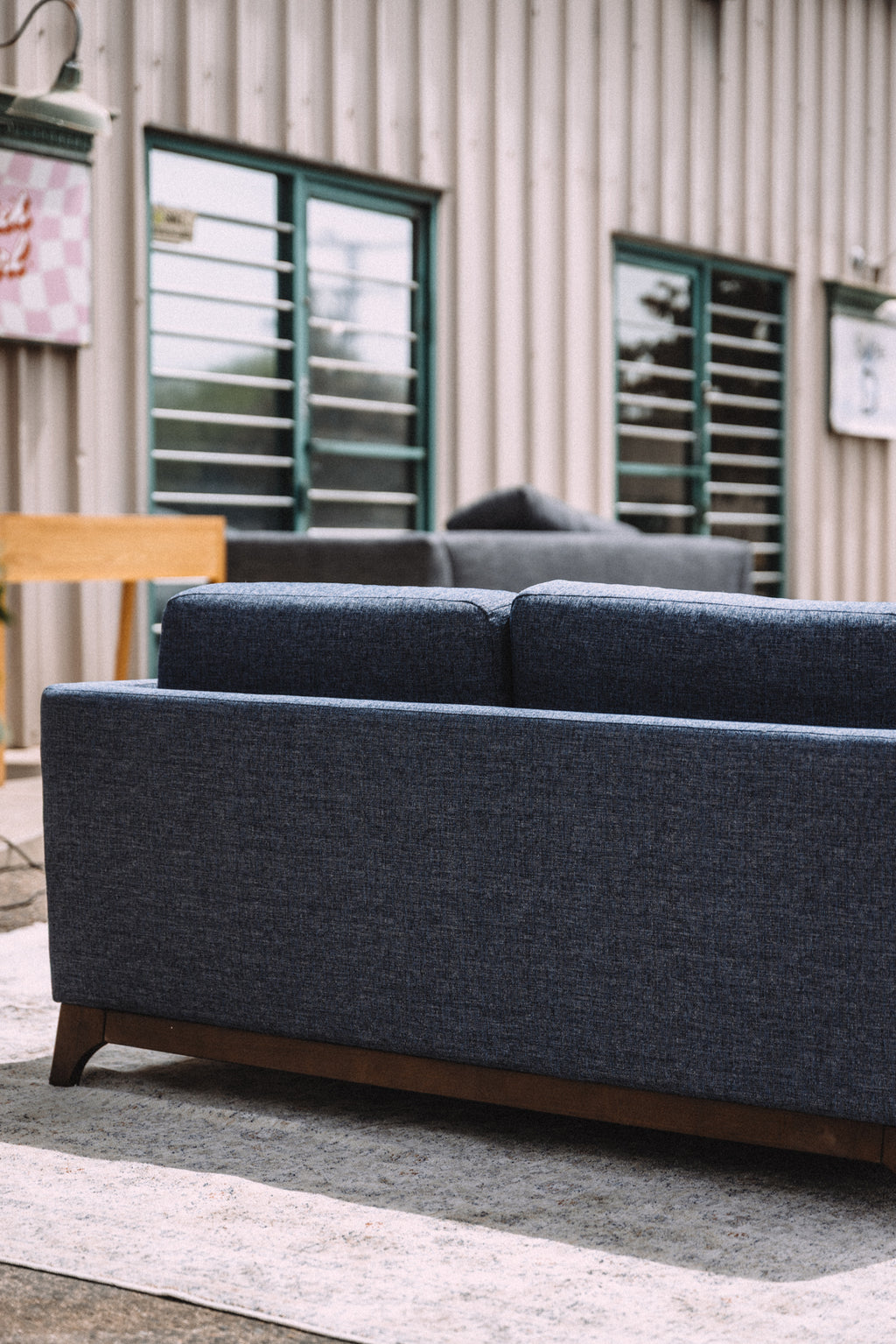 Article Ceni 61" Loveseat - Denim Blue