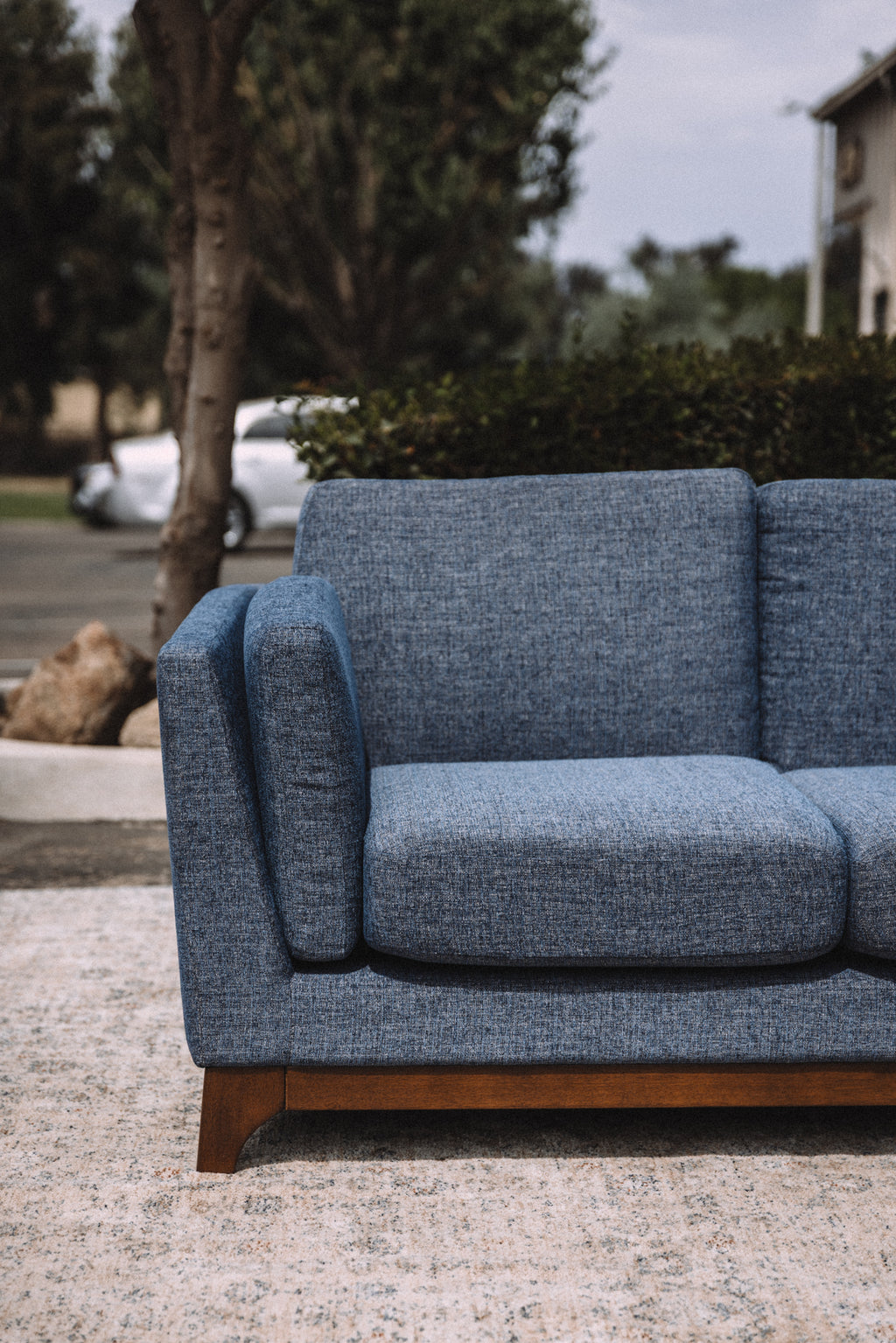 Article Ceni 61" Loveseat - Denim Blue