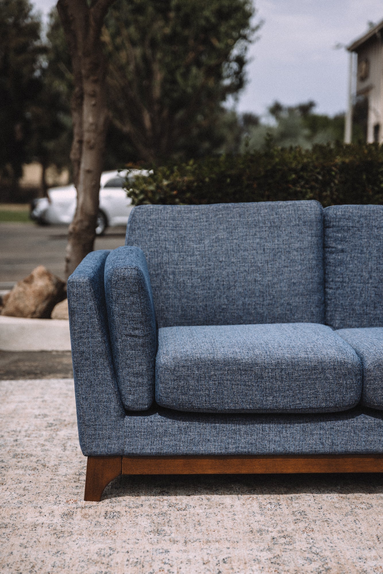 Article Ceni 61" Loveseat - Denim Blue