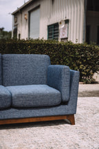 Article Ceni 61" Loveseat - Denim Blue