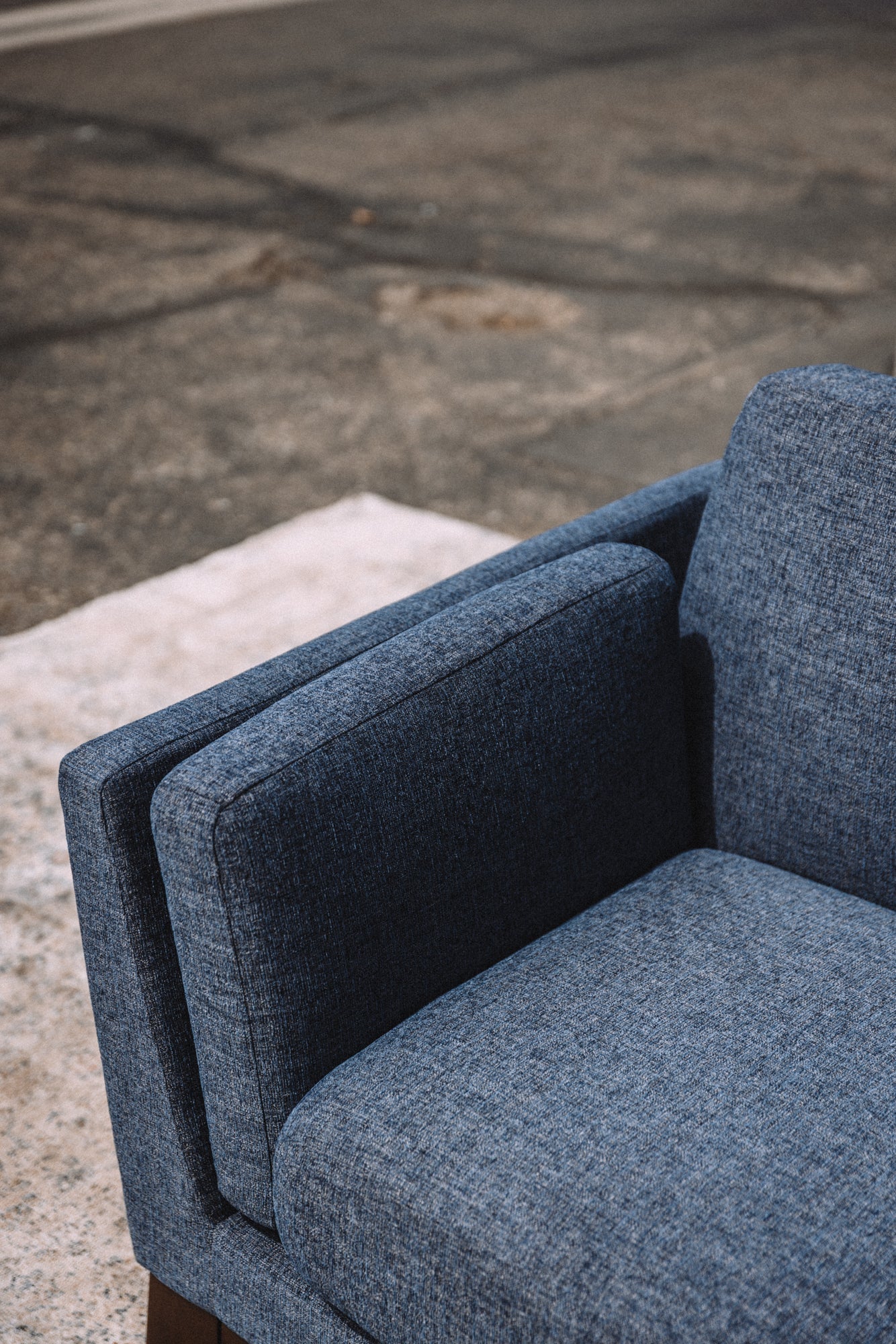 Article Ceni 61" Loveseat - Denim Blue