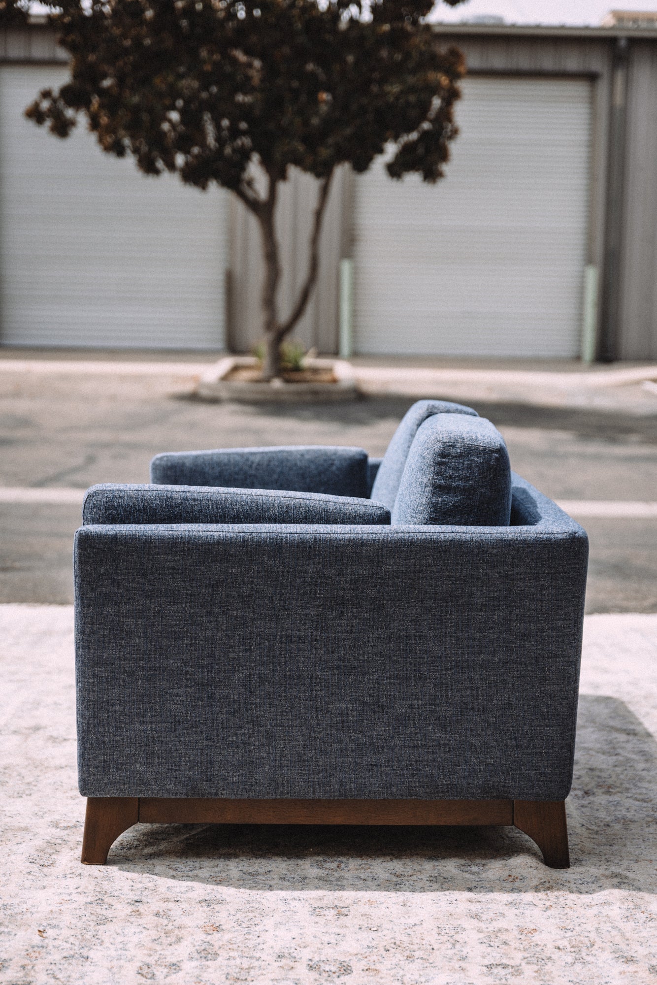 Article Ceni 61" Loveseat - Denim Blue