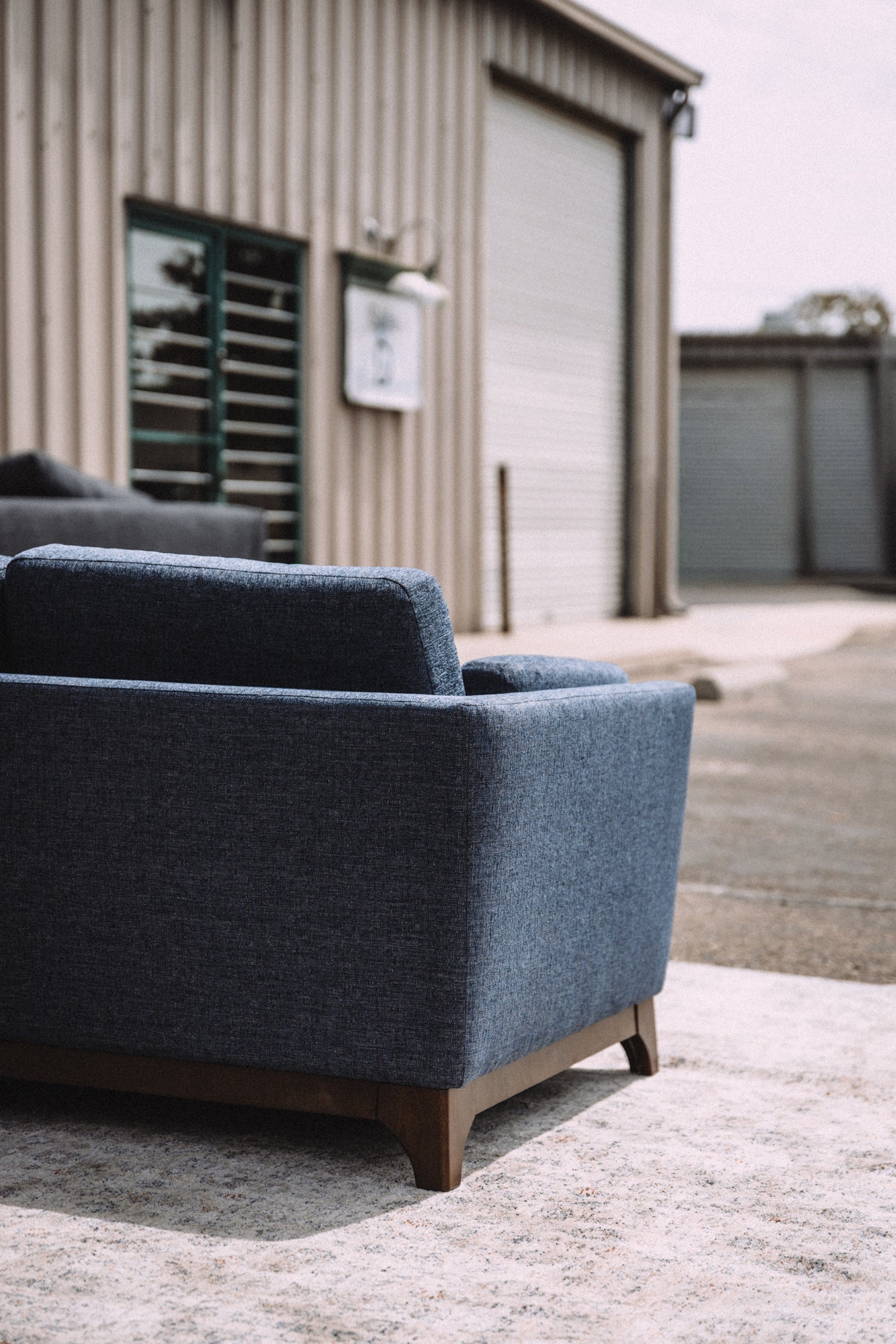 Article Ceni 61" Loveseat - Denim Blue