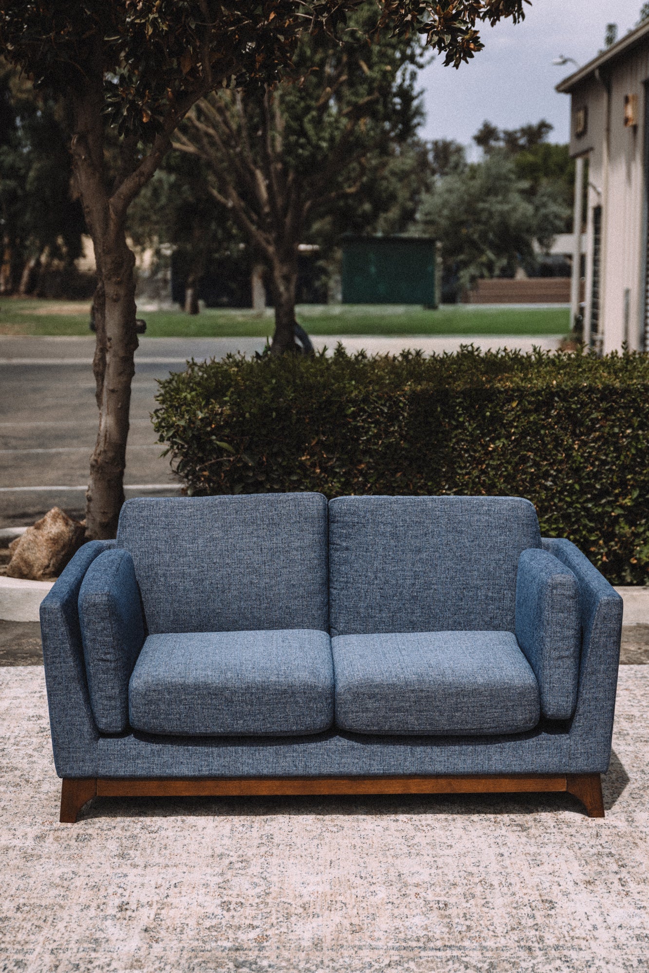 Article Ceni 61" Loveseat - Denim Blue
