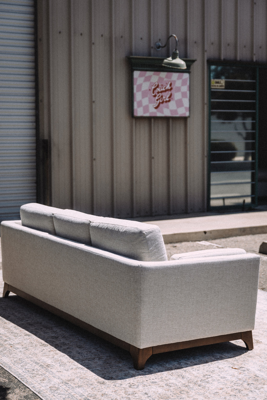 Article Ceni 83" Sofa - Chalk Gray