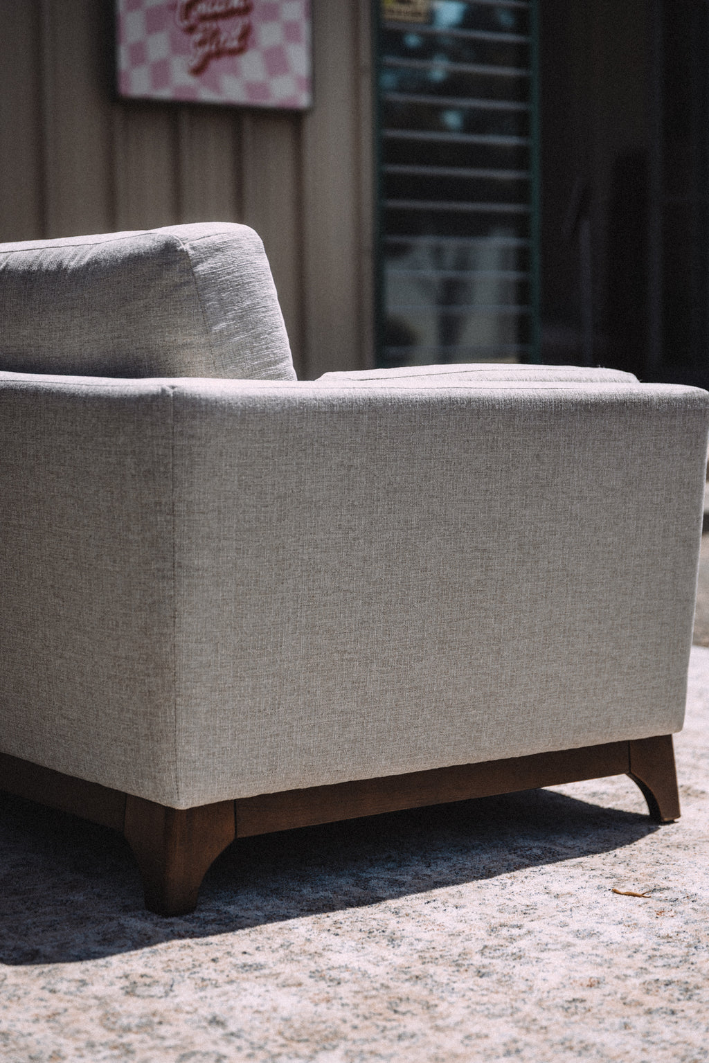 Article Ceni 83" Sofa - Chalk Gray