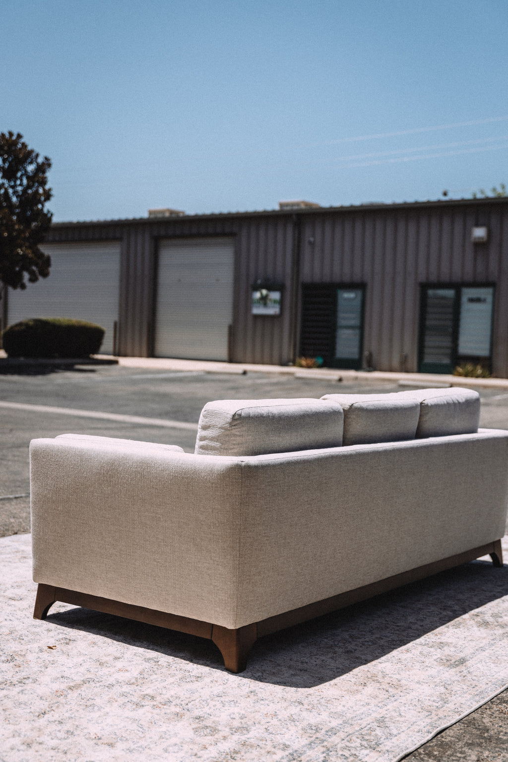 Article Ceni 83" Sofa - Chalk Gray